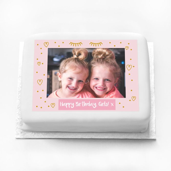 35377 Personalised Photo Cake Pamper Party c