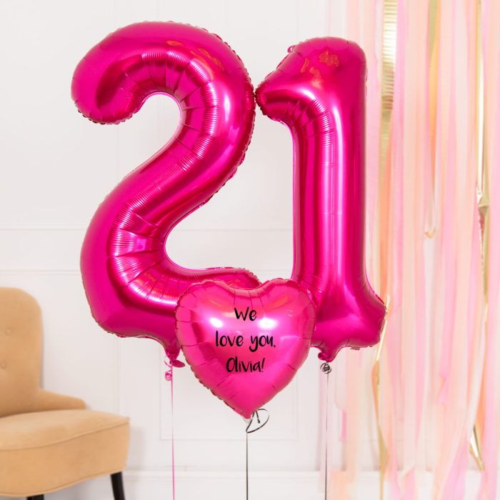 3784021stBirthdayBalloonsinaBox Pink 1