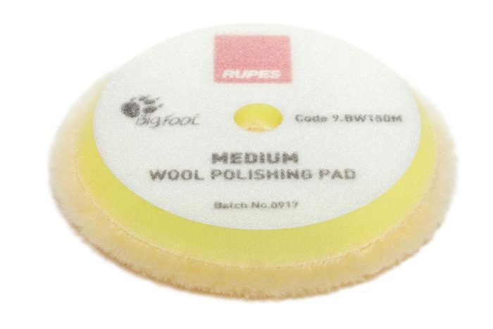 Medium Wool polishing pads 9.BW150M 1