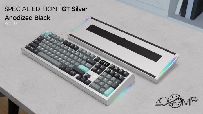 Zoom98 Screen SE GTSilver Ano Black