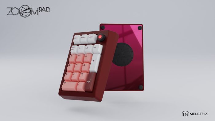 ZoomPad EEScarletRed AnoBlack
