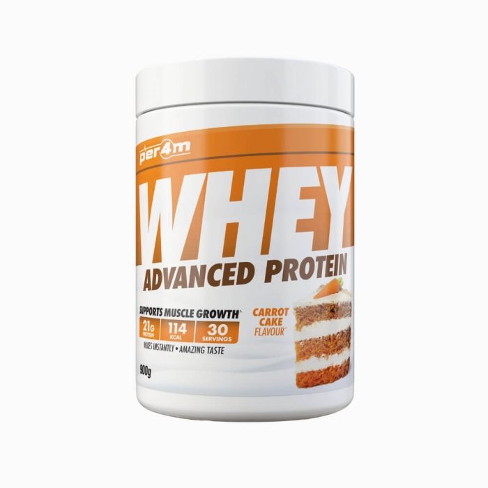 per4m whey protein carrot cake 900g