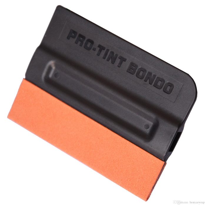 pro tint bondo squeegee suede edge magnetic